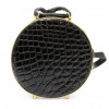 Sac DIOR crocodile noir vintage