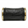 Sac DIOR crocodile noir vintage