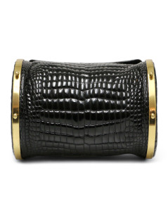 Sac DIOR crocodile noir vintage