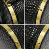 Sac DIOR crocodile noir vintage