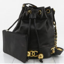 Sac bourse CHANEL vintage noir