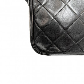 Petit caméra CHANEL vintage noir