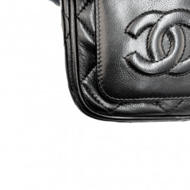 Petit caméra CHANEL vintage noir