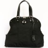 sac TVES SAINT LAURENT Easy en toile noire