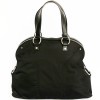 sac TVES SAINT LAURENT Easy en toile noire