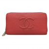 Compagnon CHANEL grainé rose