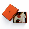 Charm H rodéo HERMES beige