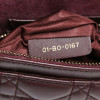 Petit sac DIOR Dioraddict cuir bordeaux