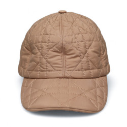 Casquette DIOR matelassé vieux rose