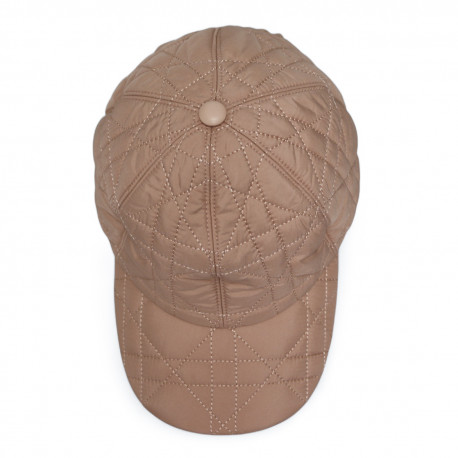 Casquette DIOR matelassé vieux rose