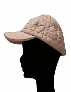 Casquette DIOR matelassé vieux rose