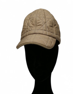 Casquette DIOR matelassé beige