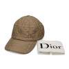 Casquette DIOR matelassé beige