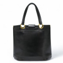 Sac Berry HERMES cuir box noir