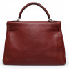 Kelly 32 bordeaux HERMES cuir de veau Togo