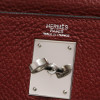 Kelly 32 bordeaux HERMES cuir de veau Togo