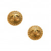 Boucles d'oreille clips CHANEL plaqué or