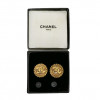 Boucles d'oreille clips CHANEL plaqué or