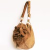 sac YVES SAINT LAURENT daim beige