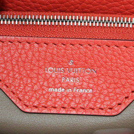 Capucine LOUIS VUITTON cuir rouge