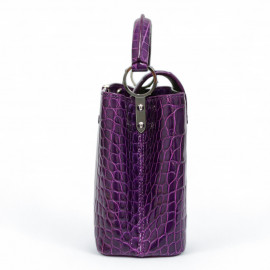 Sac Capucine  LOUIS VUITTON crocodile violet