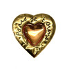 Broche coeur YSL Vintage