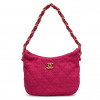 Sac CHANEL Hobo tweed rose 