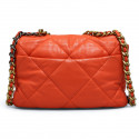 Sac  à rabat 19 CHANEL orange