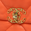 Sac à rabat 19 CHANEL orange