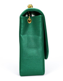 Mini Diana CHANEL satin vert