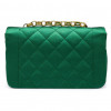 Mini Diana CHANEL satin vert