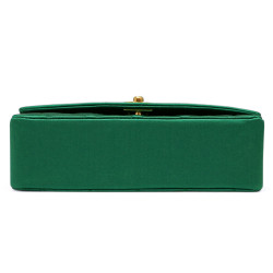 Mini Diana CHANEL satin vert