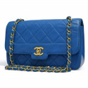 Small Diana CHANEL vintage bleu