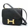 Sac Constance 18 HERMES epsom noir