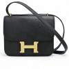 Sac Constance 18 HERMES epsom noir