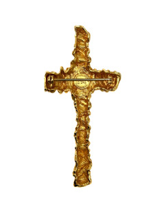 Broche croix CHRISTIAN LACROIX