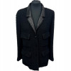 Veste T 42 CHANEL tweed noir