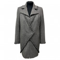 Manteau CHANEL gris T38