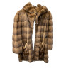 Manteau SAGA FURS vison marron