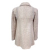 CHANEL light pink mohair coat size 38FR