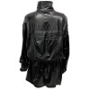 Veste longue CHANEL T 44 Vynil noir