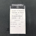 Veste longue CHANEL T 44 Vinyle noir