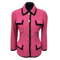 Veste T 38 CHANEL rose Vintage