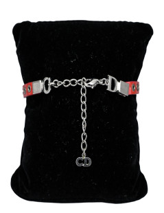 Bracelet DIOR noeud rouge