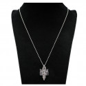 Collier CHROME HEARTS argent