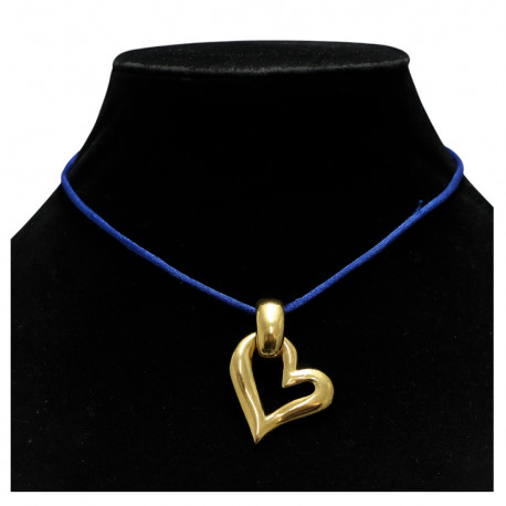 Collier YSL Yves Saint Laurent coeur