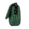 Sac CHANEL tweed vert