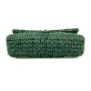 CHANEL 255 Flap Bag in Green Tweed