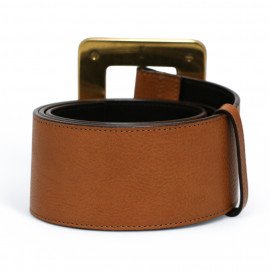 Ceinture YSL large marrron Vintage