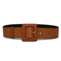 Ceinture YSL large marrron Vintage